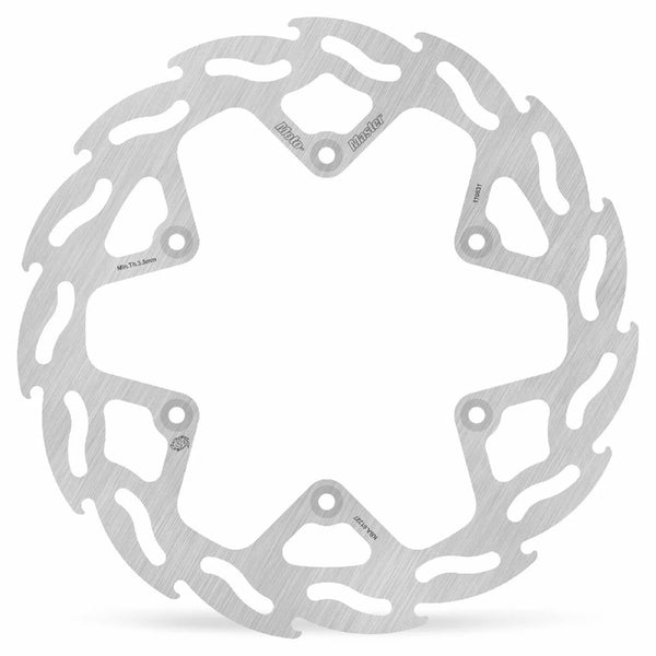 Moto-master remschijf vlam achter 110831