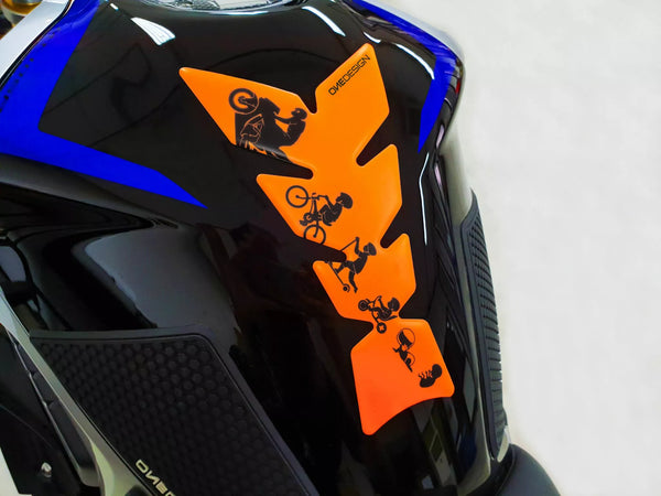 Onedesign tankpad matte fluo oranje cgmoon21p