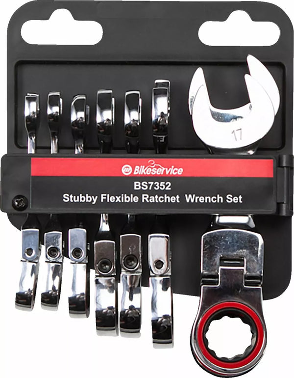 Outil de bikéservice Flexhead Wrench 8pc BS7352