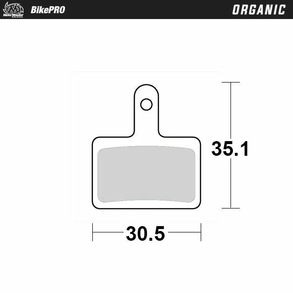 Moto-Master Brake Pad Organic 730241