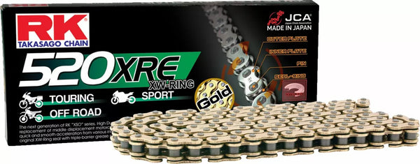 RK Chain RK520XRE GB 124R GB520XRE-124-CLF