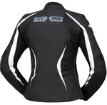 IXS Lady MC-LEATHER Veste LD RS-600 1.0 Black / Grey / White