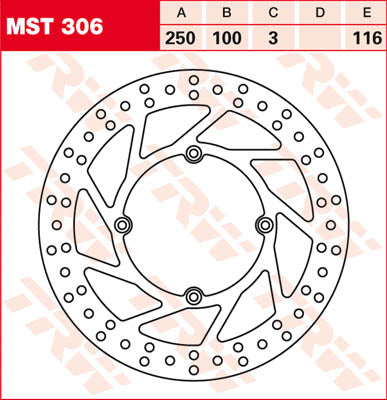 TRW -Rotor TRW MST306 MST306