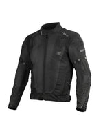 Seca textiel MC Jacket Airflow II Black