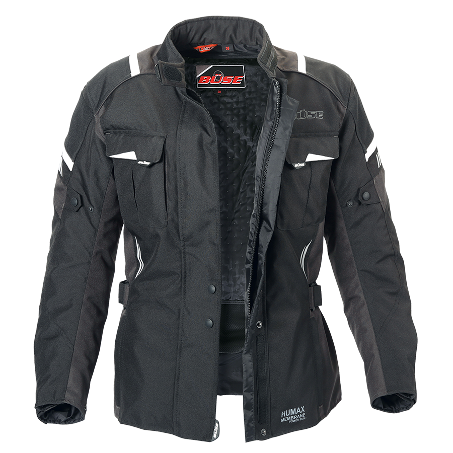 Büse Dam Textile MC jacket Breno Pro Black