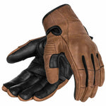 Broger Dam MC Handschuhe Kalifornien Vintage Brown