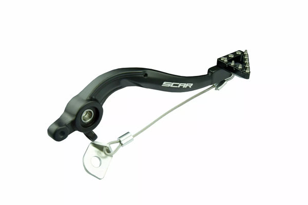 Scar Brake Pedal SX/SXF 17-22 BK RBP503BK