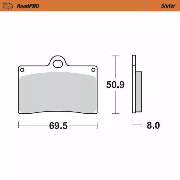 Moto-Master Freed Post Front 402001