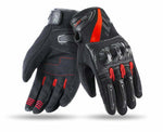 Siebzig MC-Handschuhe SD-N14 Schwarz /Rot