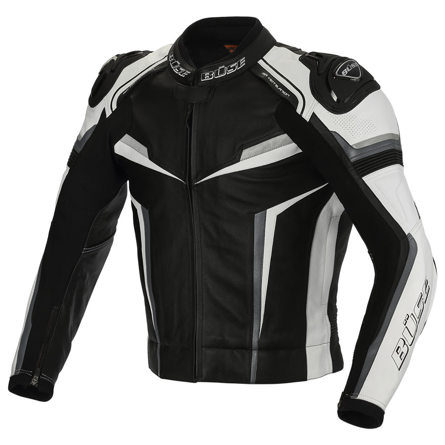 Buse MC-Skin Jacket Mille Black /White