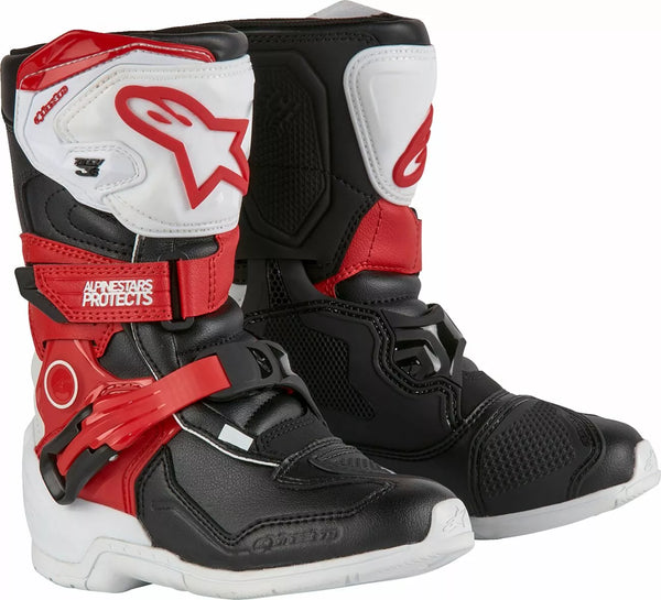 Alpinestars (MX) Boot T3S Kids WT/BK/R 1 2014524-2030-1