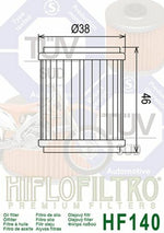 HIFLOFILTRO Oil Filter - HF140 HF140