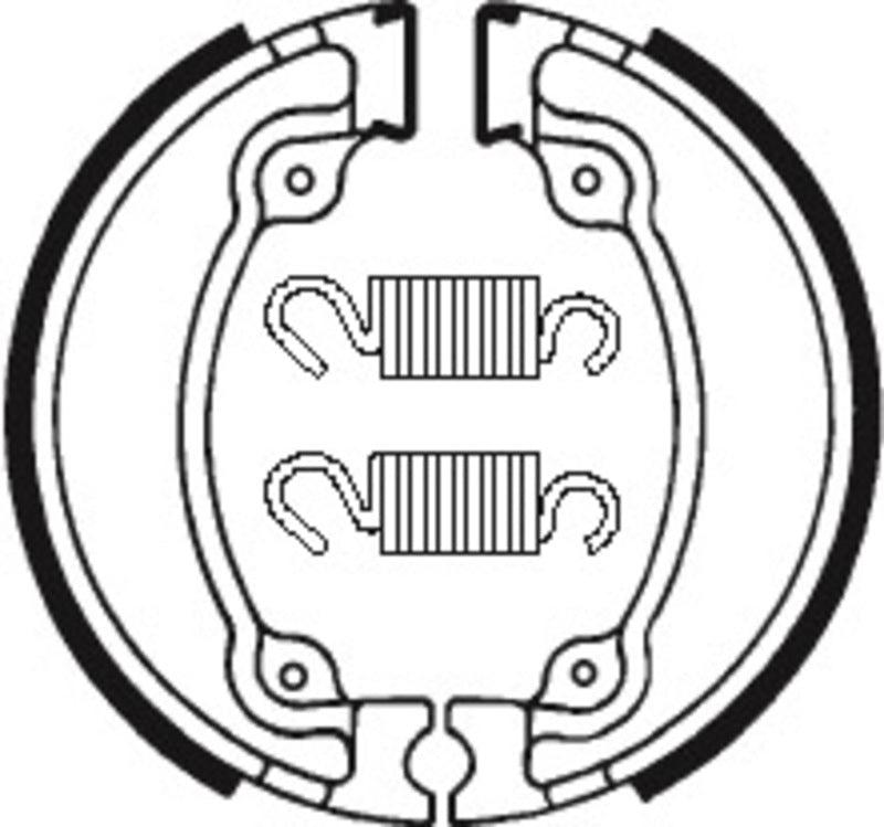 Tecnium Street / Off-Road Organic Brake Shoes - BA026 1022211