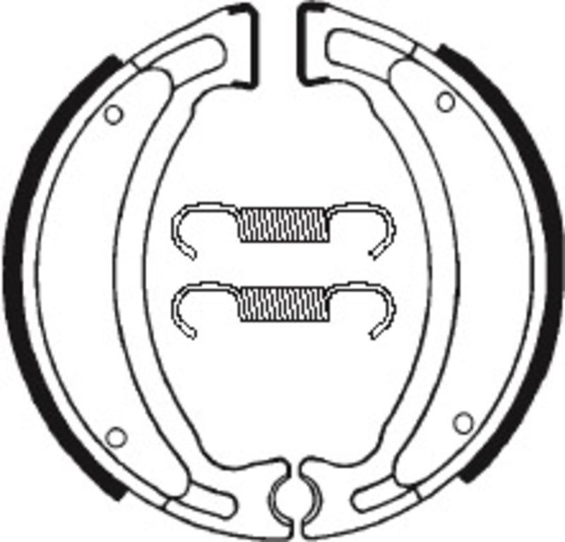 Tecnium Scooter / Street / Off-Road / ATV Brake Shoes Organic - BA028 1022213