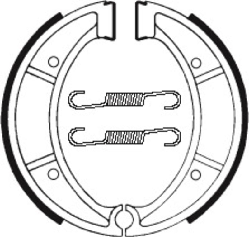 Tecnium Street / Off-Road Organic Brake Shoes - BA117 1022283