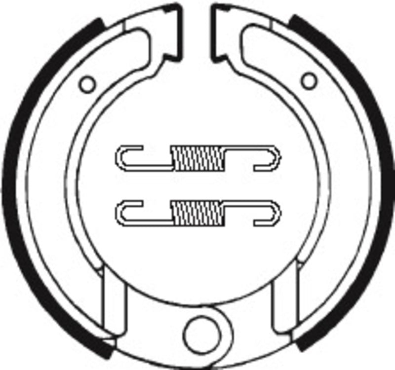 Tecnium Scooter/Street/Off - Road Organic Brake Shoes - BA120 1022285