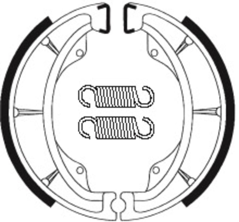 Tecnium Scooter Organic Brake Shoes - BA202 1022317