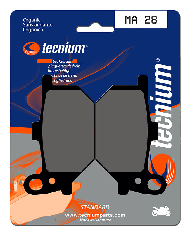 Tecnium Street Organic Brake Parmales - MA28 1022456