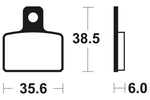 Tecnium Street Organic Brake Tates - MA303 1022472