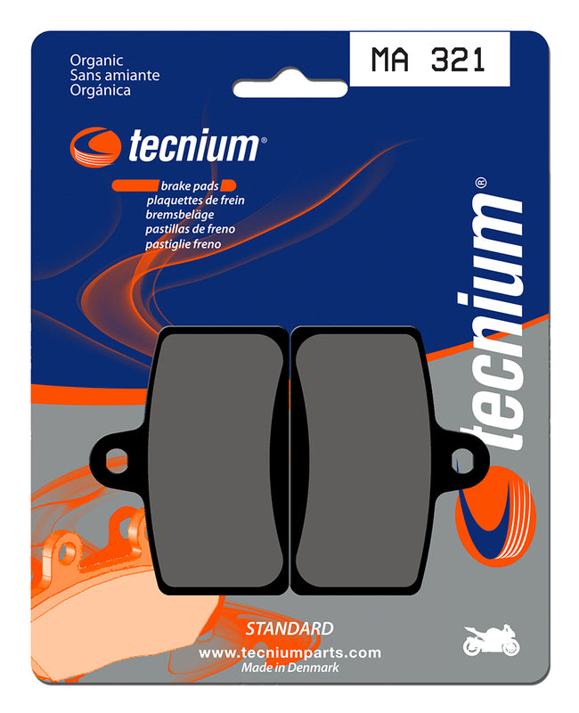 Tecnium Street Organic Brake Parmales - MA321 1022478