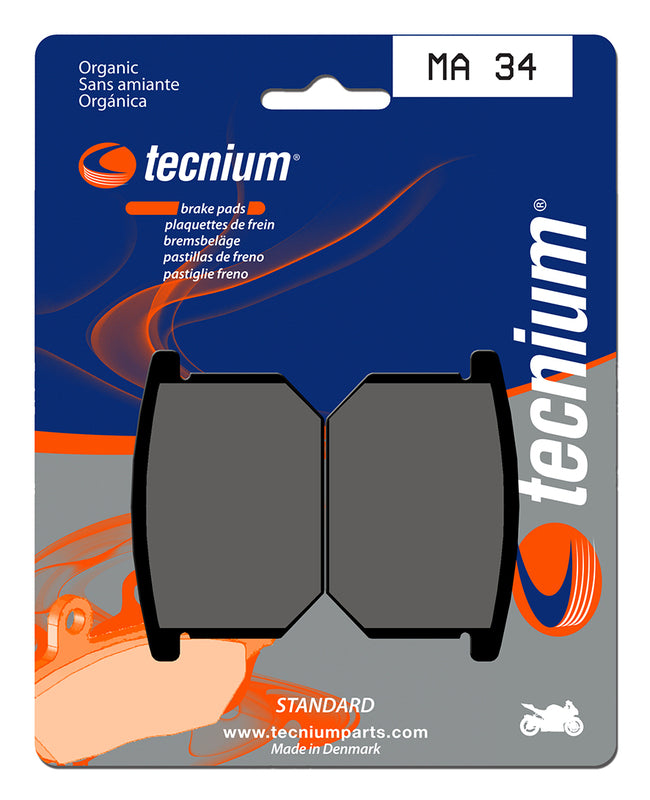 Tecnium Street Organic Brake Parms - MA34 1022484