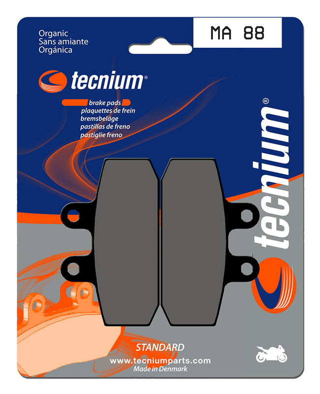 Tecnium Street Organic Brake Parmales - MA88 1022557