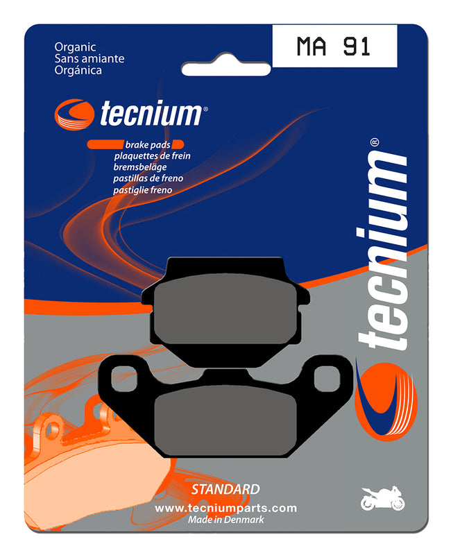 Tecnium Street Organic Brake Pads - MA91 1022561