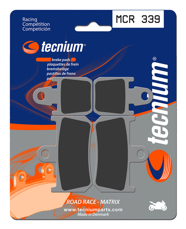 Tecnium Racing Poussinets de frein à carbone en métal fritté - MCR339 1022595