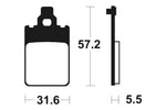 Tecnium Scooter Organic Brake Tads - ME107 1022609