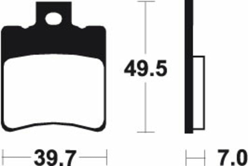 Tecnium Scooter Organic Brake Poussinets - ME225 1022645