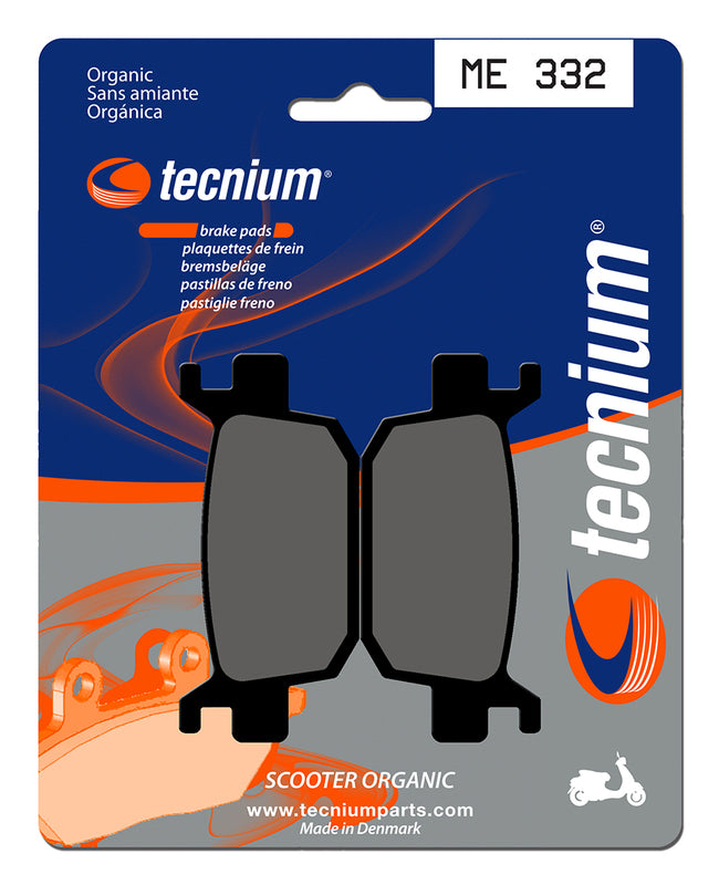 Tecnium Scooter Organic Brake Pads - ME332 1022681