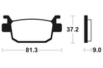 Tecnium Scooter Organic Brake Poussinets - ME332 1022681