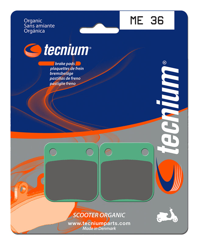 Tecnium scooter organic brake pads - ME36 1022686