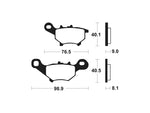 Tecnium Scooter Organic Brake Parmales - ME374 1022692