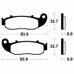 Tecnium Scooter Organic Brake Tates - ME426 1022703