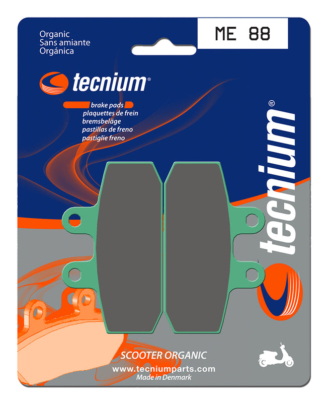 Tecnium Scooter Organic Brake Pads - ME88 1022713