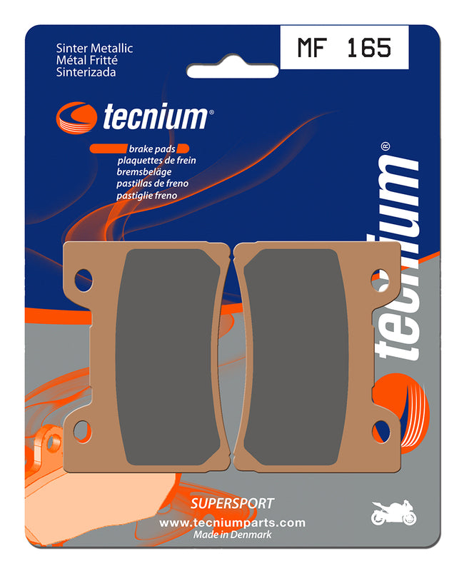 Tecnium Street Performance Sintered Metal Brake Pads - MF165 1022735