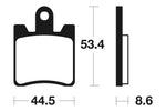 Tecnium Street Performance Sintered Metal Remblokken - MF240 1022758