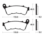 Tecnium Street Performance Sintered Metall Bremsbeläge - MF434 1022795