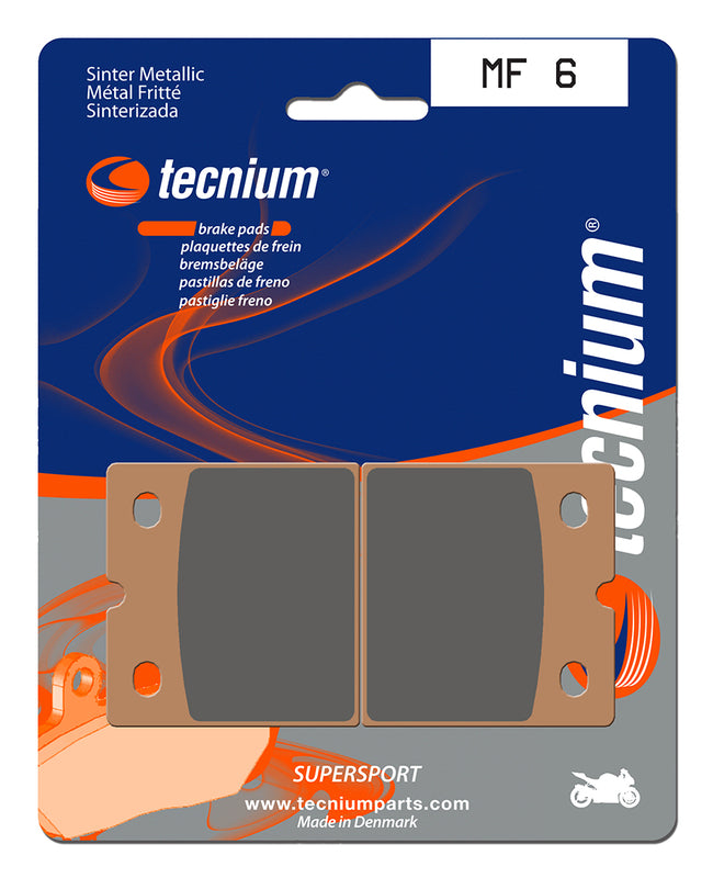 Tecnium Street Performance Sintered Metal Brake Pads - MF6 1022801