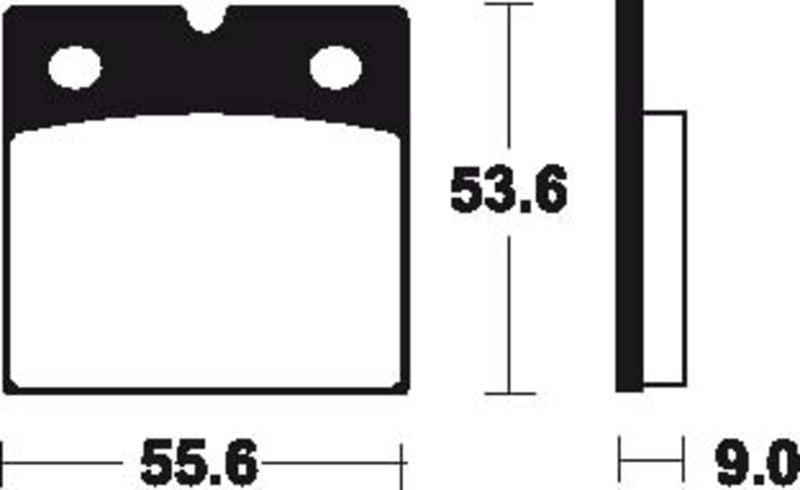 Tecnium Street Performance Sintered Metal Remblokken - MF6 1022801