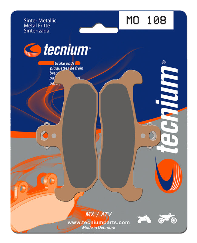 Tecnium MX / ATV Poussinets de frein en métal fritté - MO108 1022839