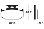 Tecnium MX / ATV Poussinets de frein en métal fritté - MO148 1022847