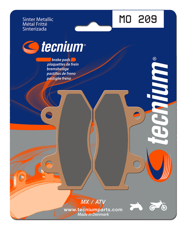 Tecnium MX/ATV gesinterde metalen remblokken - MO209 1022856