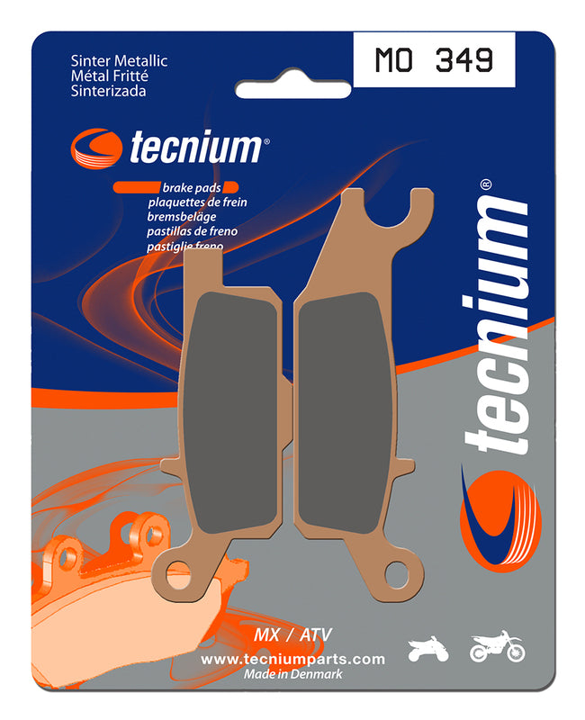 Tecnium MX / ATV Poussinets de frein en métal fritté - MO349 1022890