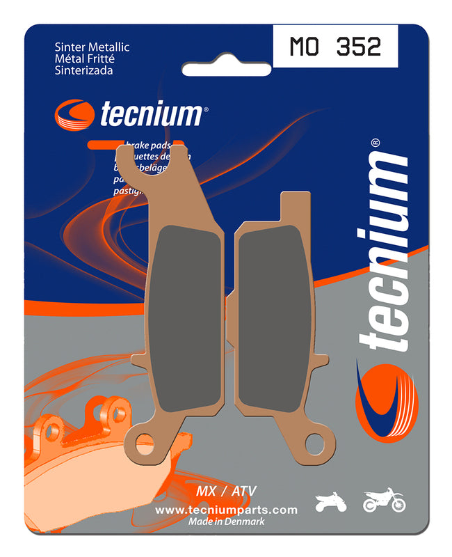 Tecnium MX / ATV Poussinets de frein en métal fritté - MO352 1022893