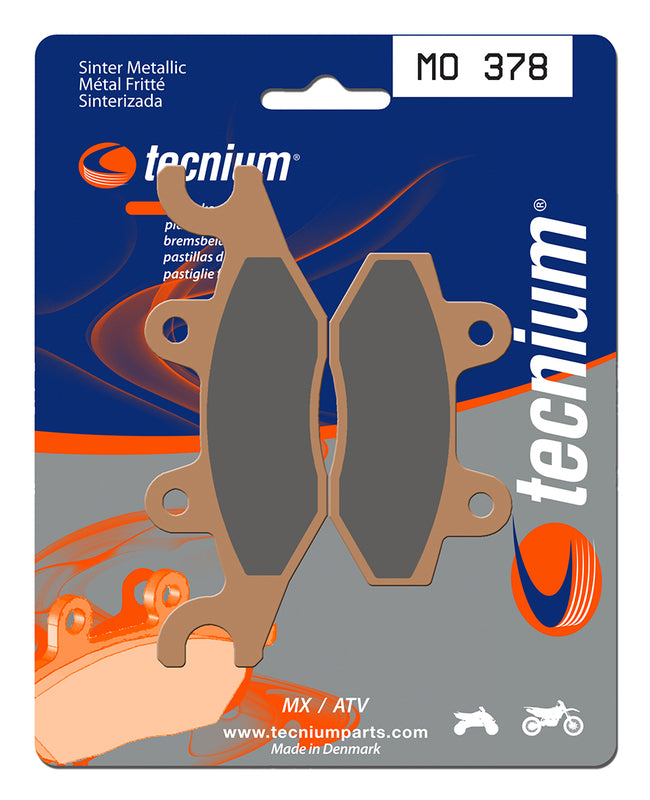 TECNIUM MX/ATV Sintered Metall Bremsbeläge - MO378 1022899