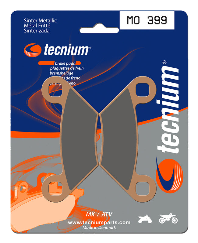 Tecnium MX / ATV Poussinets de frein en métal fritté - MO399 1022903