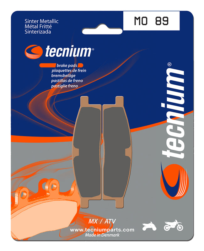 Tecnium MX / ATV Poussinets de frein en métal fritté - MO89 1022923