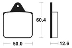 TECNIUM MX/ATV Sintered Metall Bremsbeläge - MOA256 1022931